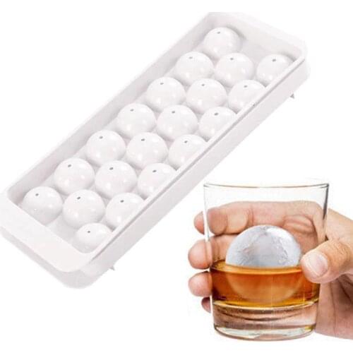 24.5x9x3.5cm Ice Mold Plastic White 20 Grid Ice Hockey Sale Kitchen Kitchen New Making Hot Dropshipping Tool Moulds Accesso P4V9