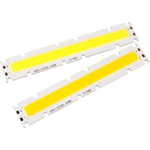 Rectangle 127X22MM 20W 2000LM LED Bulb COB Strip Light Source DC30-33V Warm Cold White for Flloglights LED Lamp Outdoor Lighting