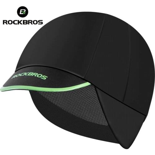 ROCKBROS Winter Cycling Caps Outdoor Sports Mens Bicycle Snowboard Ski Warmer Caps Running Windproof Ear Protection Riding Hats