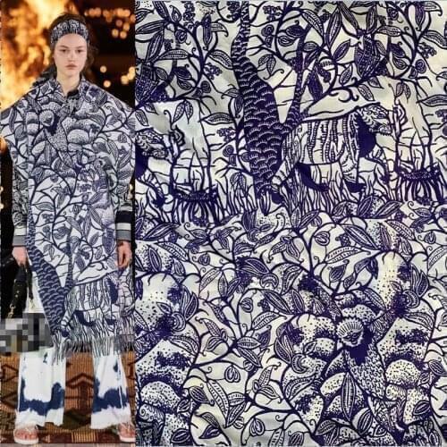 Polyester Dress Fabric Digital Printing For Sewing Textile Materials D Brand Fashion Handmade DIY Fabrics Alibaba Express