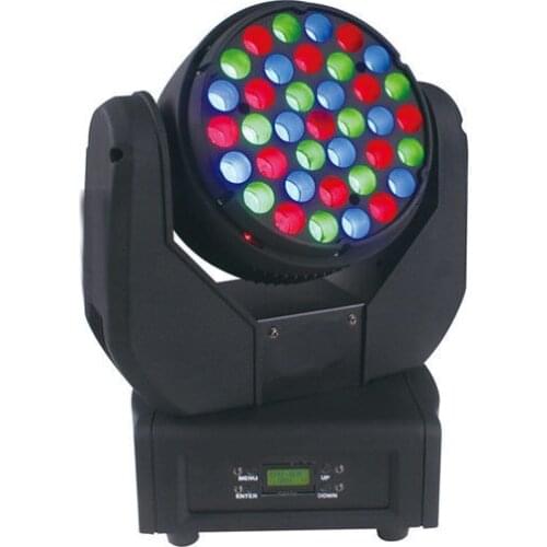 ACE Cabeza Movil Beam 37 Piezas 3W LEDs Luz Sonido Cabezas Moviles LED Luces Escenario Envio Gratis Impuesto No Incluido