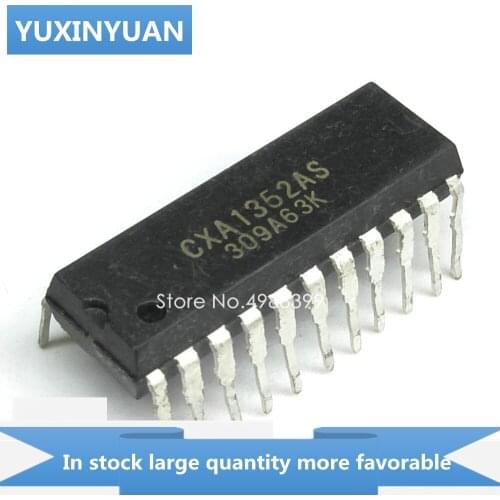 YUXINYUAN 10PCS/LOT CXA1352AS CXA1352A CXA1352 CXA 1352AS A1352AS XA1352AS DIP28 in stock in stock
