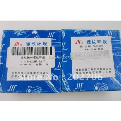 Factory Outlet 1 1/4-12UNF thread ring gage TPI thread ring gauge