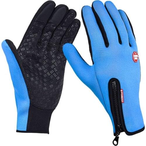 Winter Warm Outdoor Gloves Bike Sport Motorcycle Cycling Bicycle Equipment Gloves Full Finger Phone Glove
