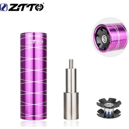 ZTTO Bicycle Threadless Headset Star Nut Install Tool Expansion Sleeve Setting Installer Driver For 1 1/8" 28.6 Fork Steerer