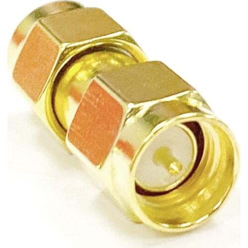 1PC RF SMA Adapter SMA Male Switch Male plug Straight Coupler Wholesale Fast Shipping