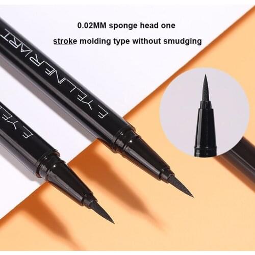 1Pcs Ultimate Black Liquid Eyeliner Pencil Makeup Tools Waterproof Long-lasting Eye Liner Pen Quick-dry Women Eye Cosmetic QBMY