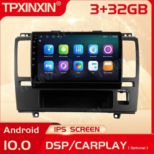 2 Din Carplay Android Radio Receiver Multimedia Stereo For Nissan Tiida 2004 2005 2006 2007 2008 2009 2010 2011 GPS BT Head Unit
