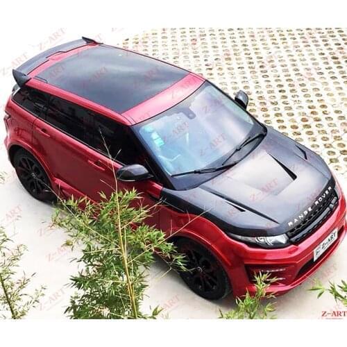 2011-2018 Z-ART Evoque carbon fiber engine bonnet for Range Rover Evoque carbon fiber engine hood for Evoque carbon engine lid