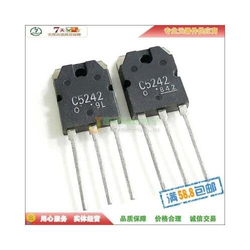 4pcs/lot 2SA1962 2SC5242 A1962 C5242 TO-247 2pcs A1962 + 2pcs C5242
