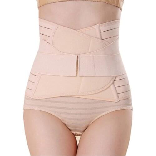 2020 New Postpartum Body Shaping After Pregnancy Belt Abdomen Body Corset Women Shapewear Slimming Underwear