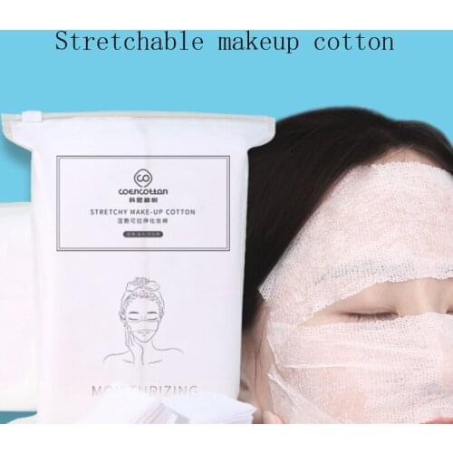 DIY Facial Mask Paper Disposable Stretchable Makeup Remover Cotton Sheet Ultra-thin Toner Beauty Spa Cotton