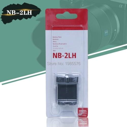 NB-2LH batteries NB2LH 2LH 2L NB-2L NB-2L Camera Battery for Canon EOS 400D S80 S70 S50 S60 350D G7 G9 Kiss N X Rebel