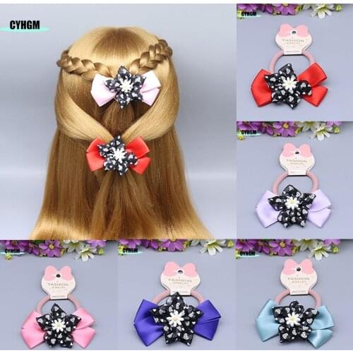 New Fashion scrunchie pack hair ties Elastic band made womens hair headwear hair rubber band hair accessoires A05-2