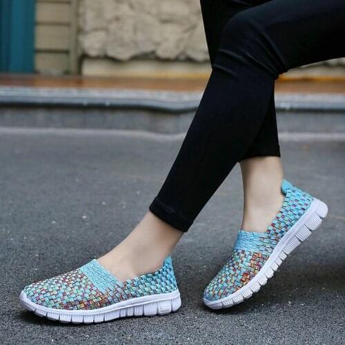 Solid Shoes Sneakers Ladies Female Casual Shoes 2021 New Style Women Sneakers Woman Breathable Walking Shoes