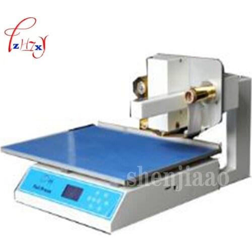 PD-70 High quality Automatic Flat hot foil stamping machine, 300 dpi Pvc label making machine Digital Printer