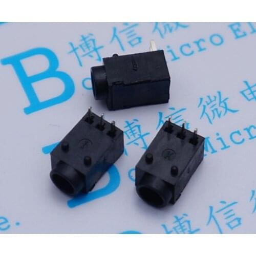 50pcs/DC003A 3.5*1.3 DC Power supply socket 3 Pin DC-003A Caliber:3.5mm Needle:1.3mm