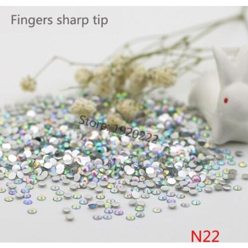 1000 pcs SS10 Multi-Color 14 Facets Resin Round Rhinestone Sparkling Rhinestones Nail Art Decoration DIY N22