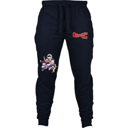 Anime Osomatsu-san pants Cosplay pants Sweatpants Men Leisure MenS Fitness Bodybuilding Fitness Joggers Casual cotton Pants