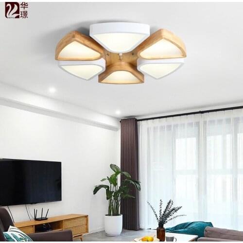 Modern led ceiling light AC85-265V Bedside Aluminum living room bedroom E27 led ceiling lamps ceiling light fans