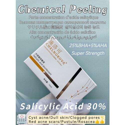 10% salicylic acid salicylic acid peeling cream aha bha acid face exfoliator pimple remover acne face clean pore