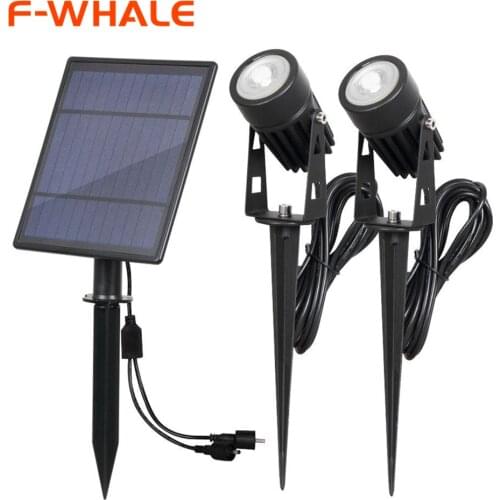 Solar Spotlight Waterproof IP65 Solar Powered LED Landscape Soalr Lawn Lights Outdoor/Garden/Courtyard/Lawn/Backyard Lamps