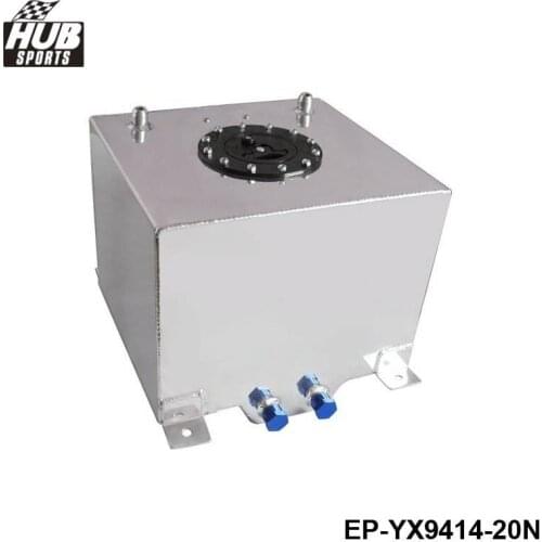 Universal 20 Litre Fuel Surge Tank Swirl Pot System Alloy Aluminum HU-YX9414-20N