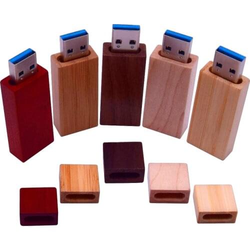Personal LOGO Bamboo Wooden USB flash drive 3.0 Memory Stick Pendrive 8GB 16GB 32GB 64GB Photography Engrave Gifts Storage Disk