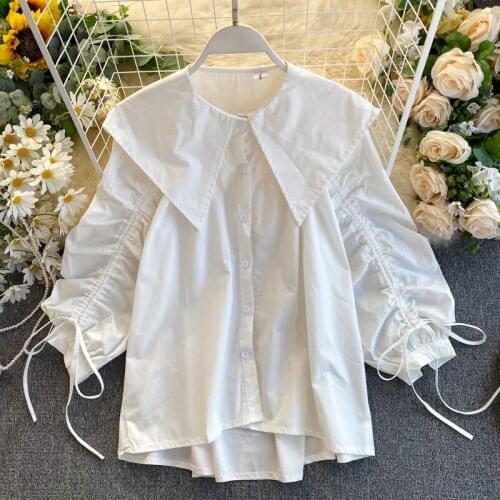 WIGADFHK Womens White Shirts