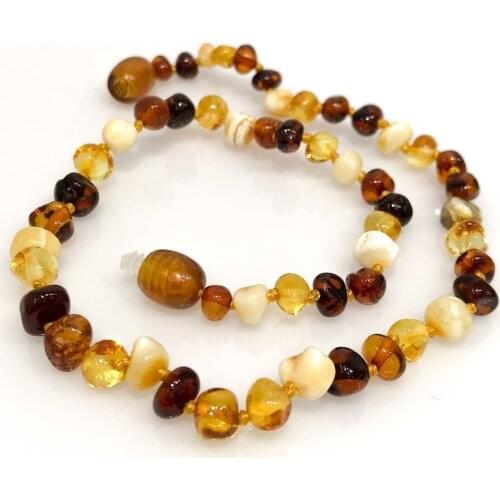 For kids Drop Amber Baby Necklace Pendant