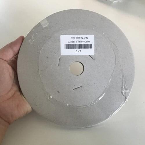 1.0mm x 0.23mm Solder tin solar cell tabbing wire Busbar interconnect ribbion for diy solar panel