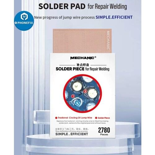1ND Mechanic Rework Pad Solder Pad Repair Welding for Phone Motherboard BGA Chips Missing Pads Solder Joint Repair Point Pad