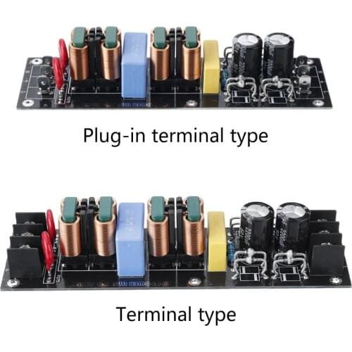 2000W 15A EMI Power Filter Module AC110V-265V High Efficiency DC Power Supply Filter DIY Audio Sound Home Amplifiers