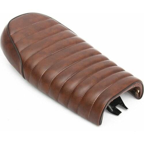 CG125 Universal Built-in Soft Sponge Motorcycle Flat Vintage Seat Cushion Saddle For Retro Cafe Racer