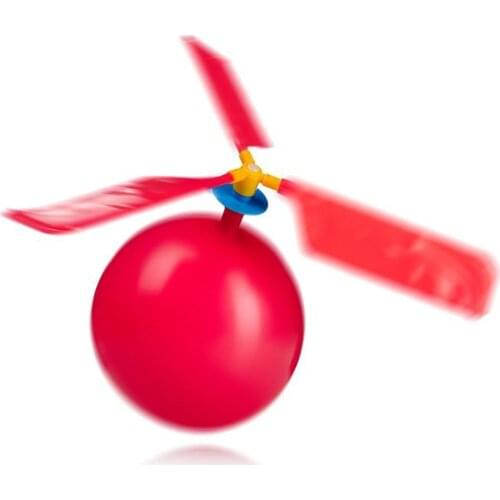 1 set Kids Classic Balloon Airplane Helicopter For Kids Children funny Flying Toy Gift Outdoors toys