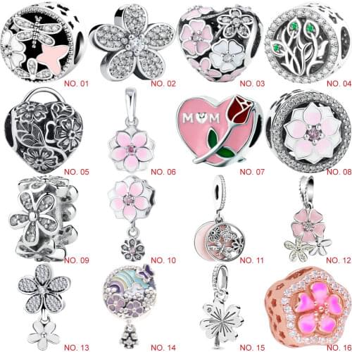 Designer 925 Sterling Silver Bracelet Floating Charms Beads Fit Original Charms Bracelets for Women Necklace Womens Jewelry