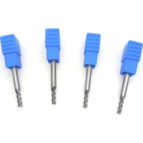 3.5mm Alloy Coating Tungsten Steel Tool By Aluminum Cnc Maching 3 Blade Endmills Top Milling Cutter Wood Milling Cutter