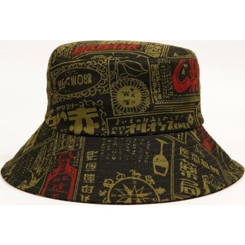 LDSLYJR Cotton Fashion Joker Letter Print Bucket Hat Fisherman Hat Outdoor Travel Hat Sun Cap Hats for Men and Women 434