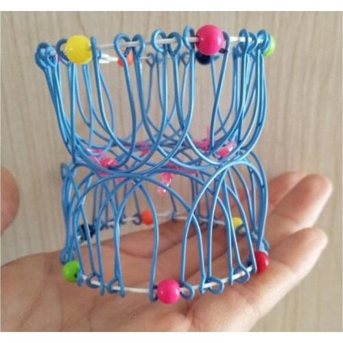 Fidget Toy Thirty-six Variety Flower Basket Soft Steel Hoop Childrens Decompression Toys Adult Children Mandala Anti-stress Toy