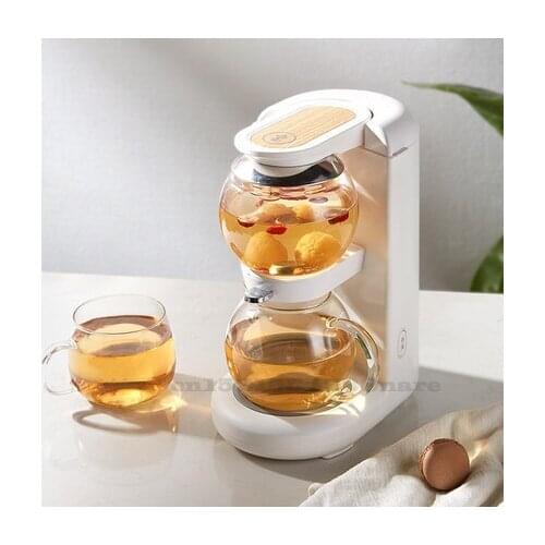 Mini Teapot Office Health Hourglass Teapot Tea Water Separation Household Auto Heat Preservation Teapots Tea Drinking Machine