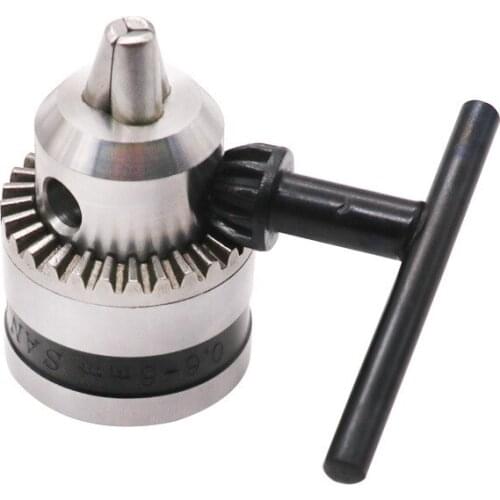 Mini Drill Press Applicable To Motor Shaft Connecting Rod+Hot Electric Drill Grinding Mini Drill Chuck Key Keyless