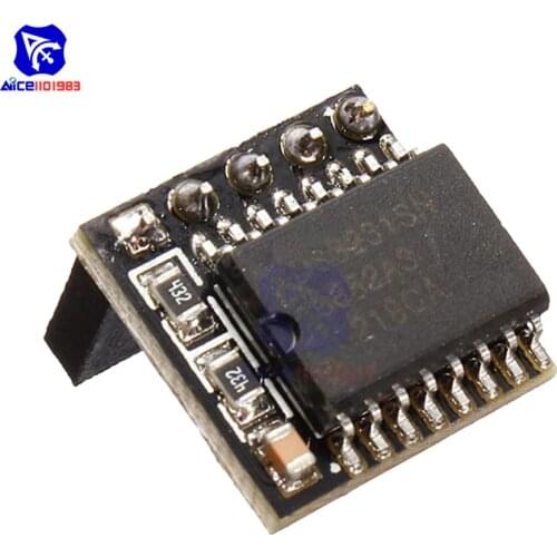 Diymore DS3231SN DS3231 High Precision RTC Real Time Clock Socket Module 3.3V/5V for Arduino Raspberry Pi