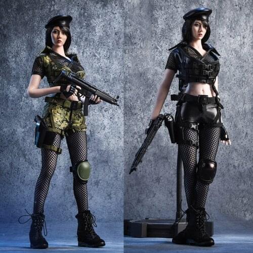 Vstoys 1:6 female doll costume set 18XG13 battlefield girl special female soldier 12 inch female action figure