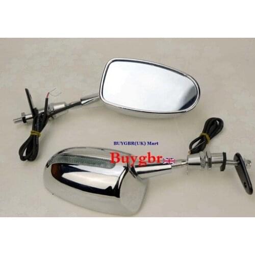 LED for Suzuki Honda Yamaha CBR 600 F1/F2/F3 CBR 600 F4/F4i CBR900RR/929RR/954RR Kawasaki 636 Ninja Motorcycle Mirrors Buygbr