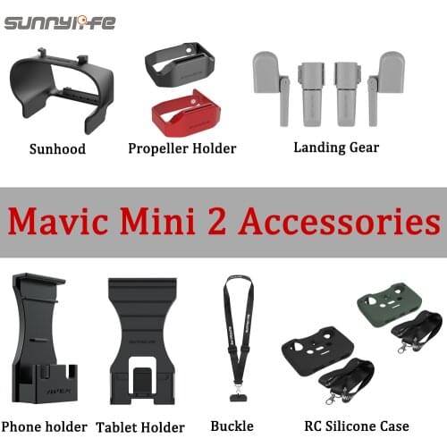 Protective Kit for MINI 2 Accessory Phone Tablet Bracket Propeller Holder Guard Lens Hood Lens Sunshade Landing Gear For Mini 2