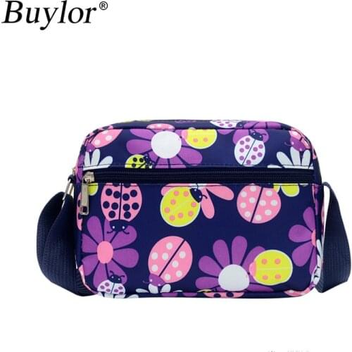 Buylor Womens Handbag Canvas Mobile Phone Bag Summer Fashion Shoulder Small Messenger Bag Casual Mini Ladies Crossbody Bag