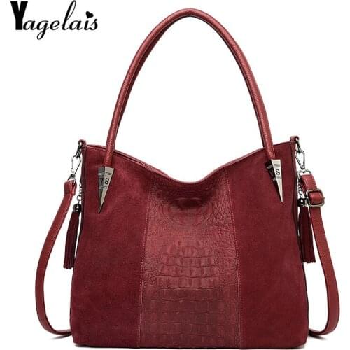 2019 Summer new style Women Bag Handbag Tote Over Shoulder Crossbody Leather Big Brand Black Brown Casual Designer Female Bolsas