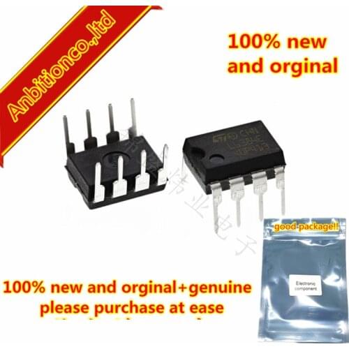 10pcs 100% new and orginal L6384E L6384 DIP8 High-voltage half bridge driver in stock