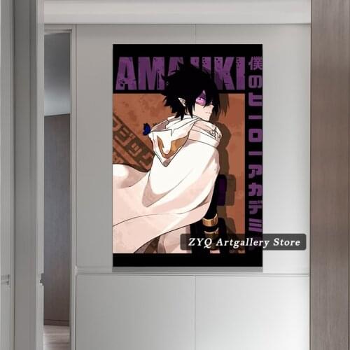 Boku No Hero Academia Tamaki Amajiki Home Decor Poster Pictures Wall Art Bedroom Decoration Study Living Room Prints Painting