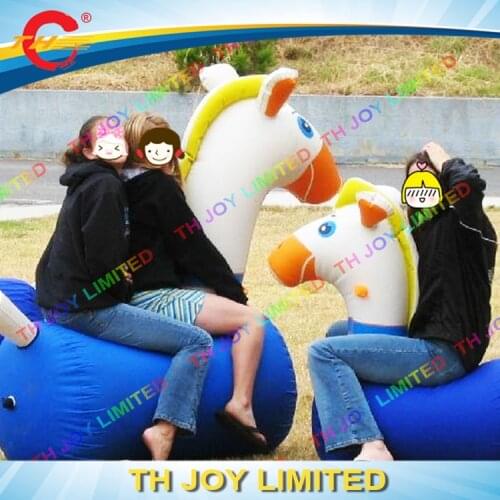 BIG SALE!!! Ride On Pony Hop Game / Horse Little Pony Inflatable Jumping Horse Racing / Inflatable Horse For both kids and adult
